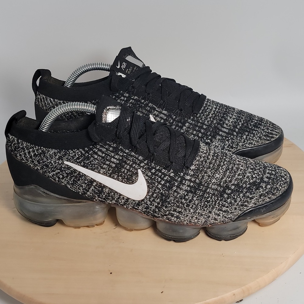 Nike Air VaporMax Flyknit 3 NBY 'Oreo' Mens Running Shoes AJ6900-002 Size 9.5